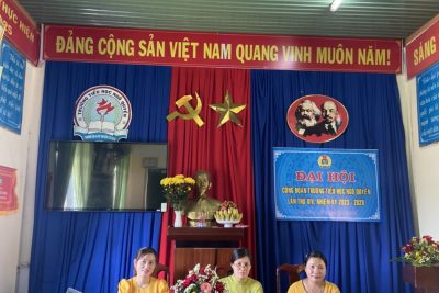 Đại hội Công đoàn Trường Tiểu học Ngô Quyền nhiệm kỳ 2023-2028